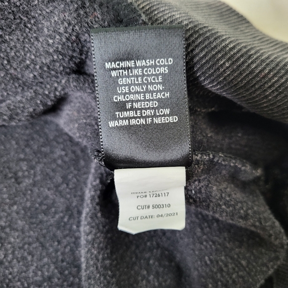 Torrid Lovesick Peace Skeleton Off Shoulder Tunic Sweatshirt Size 3 - Picture 6 of 11